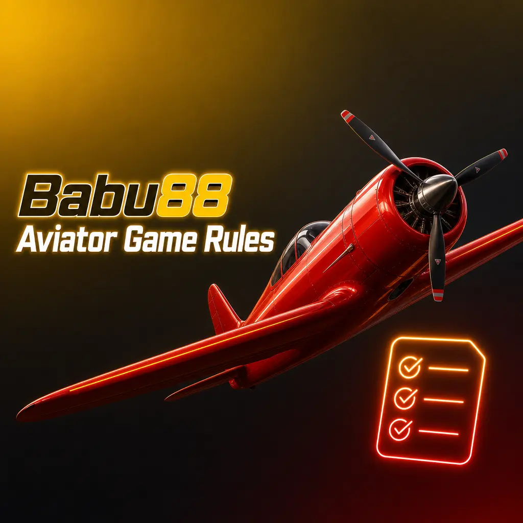 Babu88 Aviator game rules showing bet placement, multiplier growth, cashout timing, and auto features explained