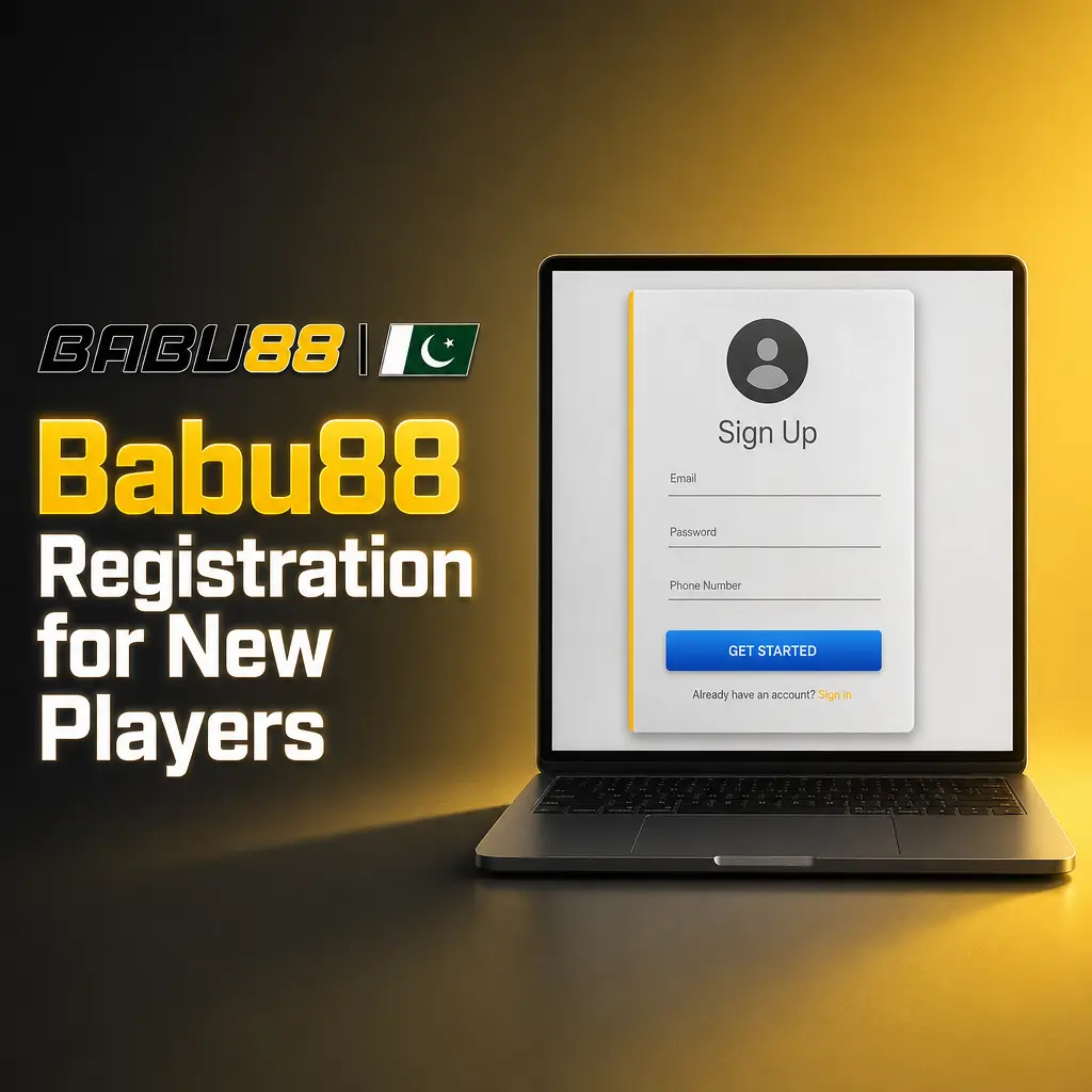 Babu88 registration form for new players to access casino, sportsbook, and welcome bonus of 150 Free Spins