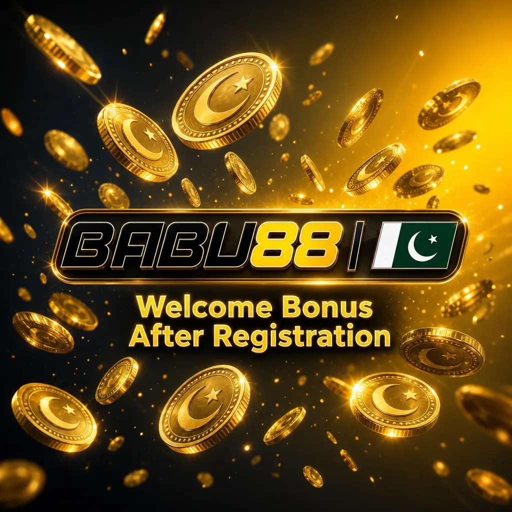 Babu88 welcome bonus offers including free spins, PSL cricket cashback, slots, and crash game rewards after registration
