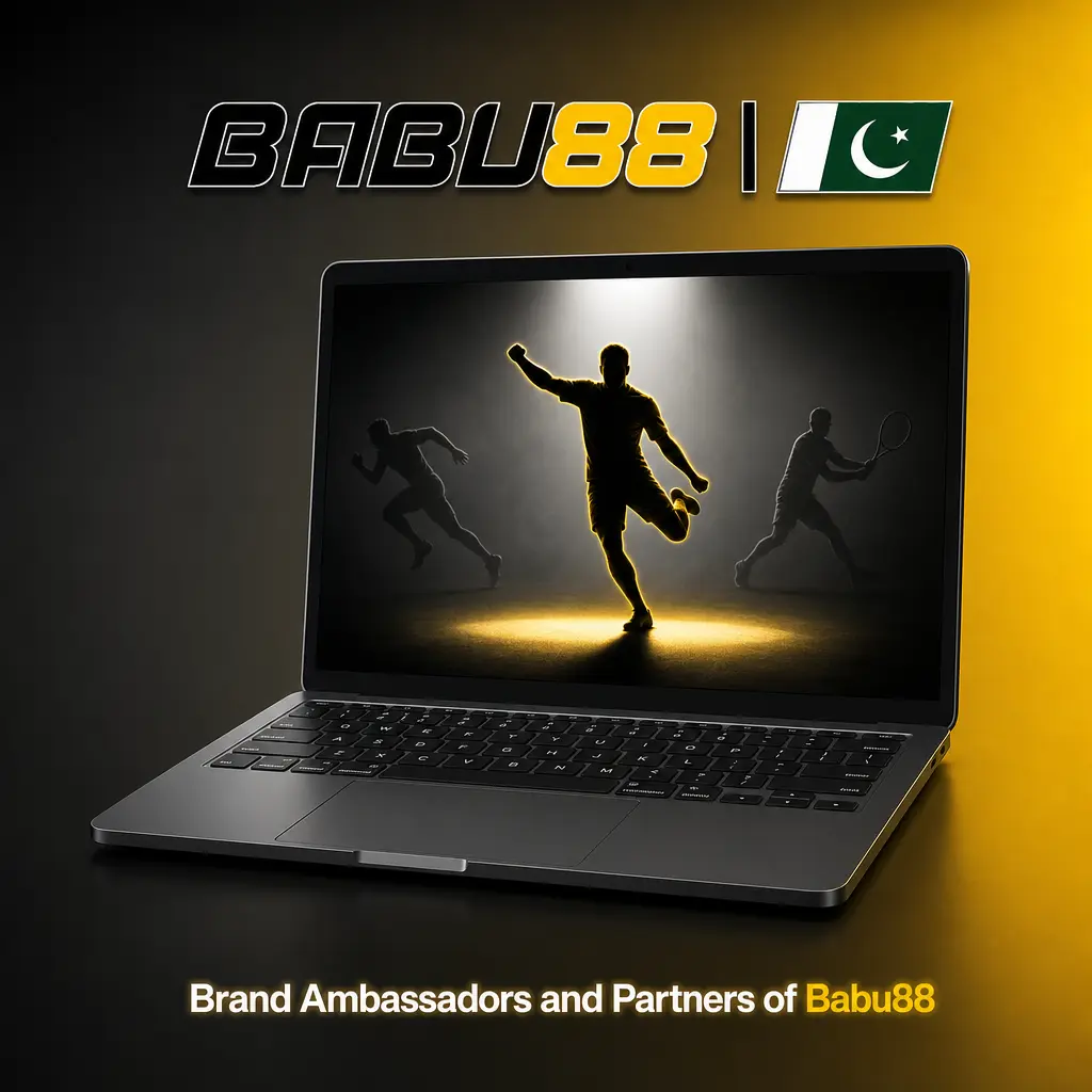 Babu88 brand ambassadors and partners including PSL sponsorship and cricket influencer collaborations in South Asia