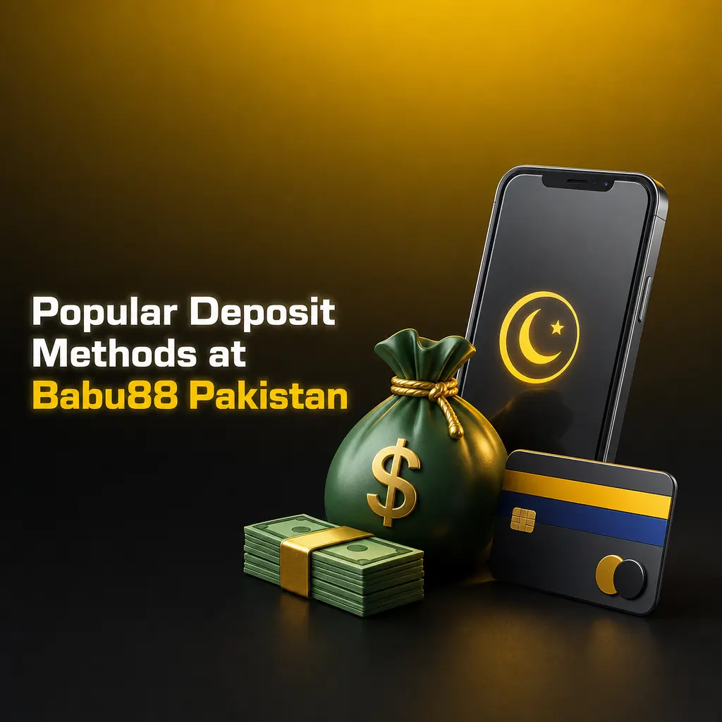 Babu88 Pakistan deposit methods including D-Pay, BizsPay, MegaPay, and PayKassma for instant PKR transactions