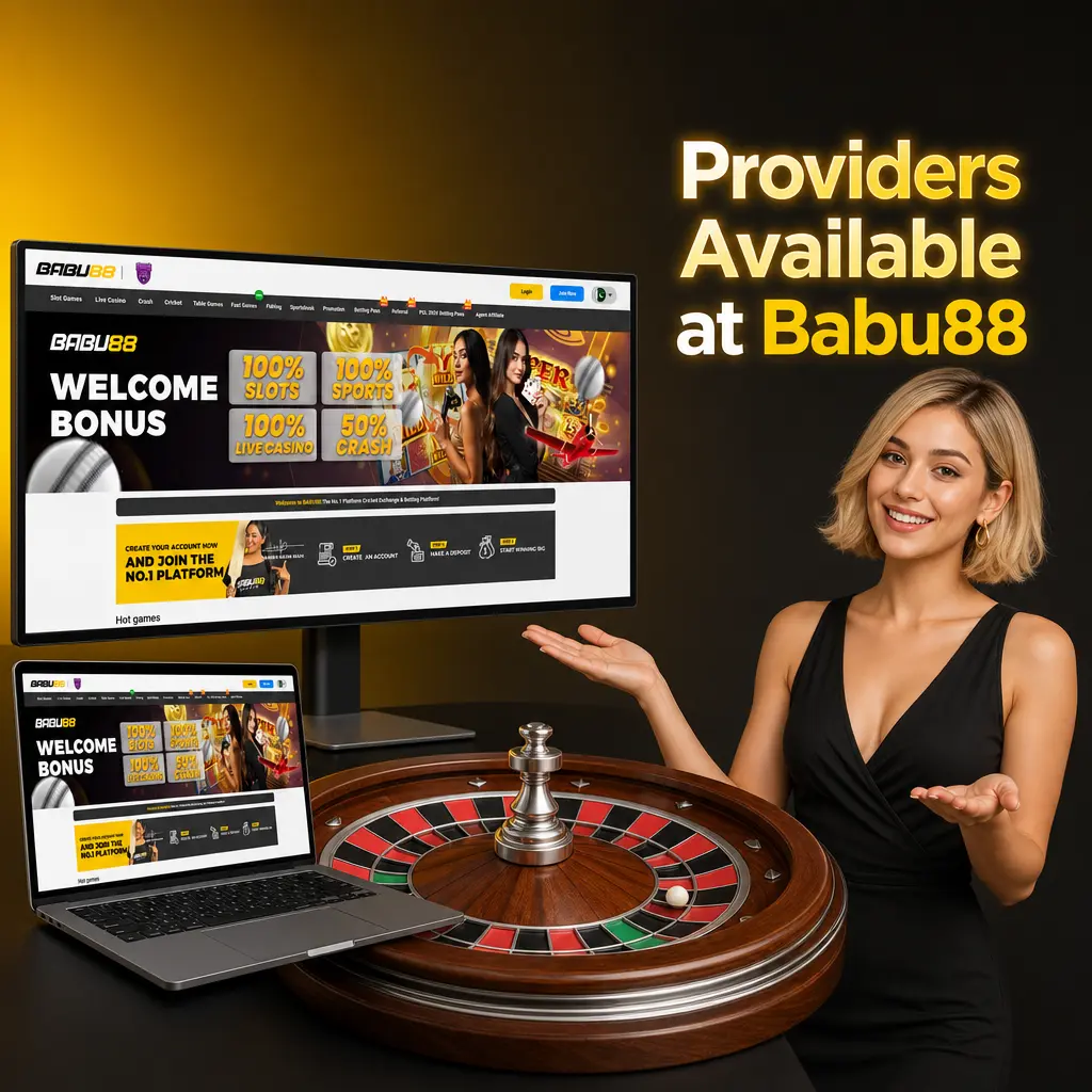 Evolution, Pragmatic Play, and Ezugi live casino providers available at Babu88 with certified studios and South Asian games