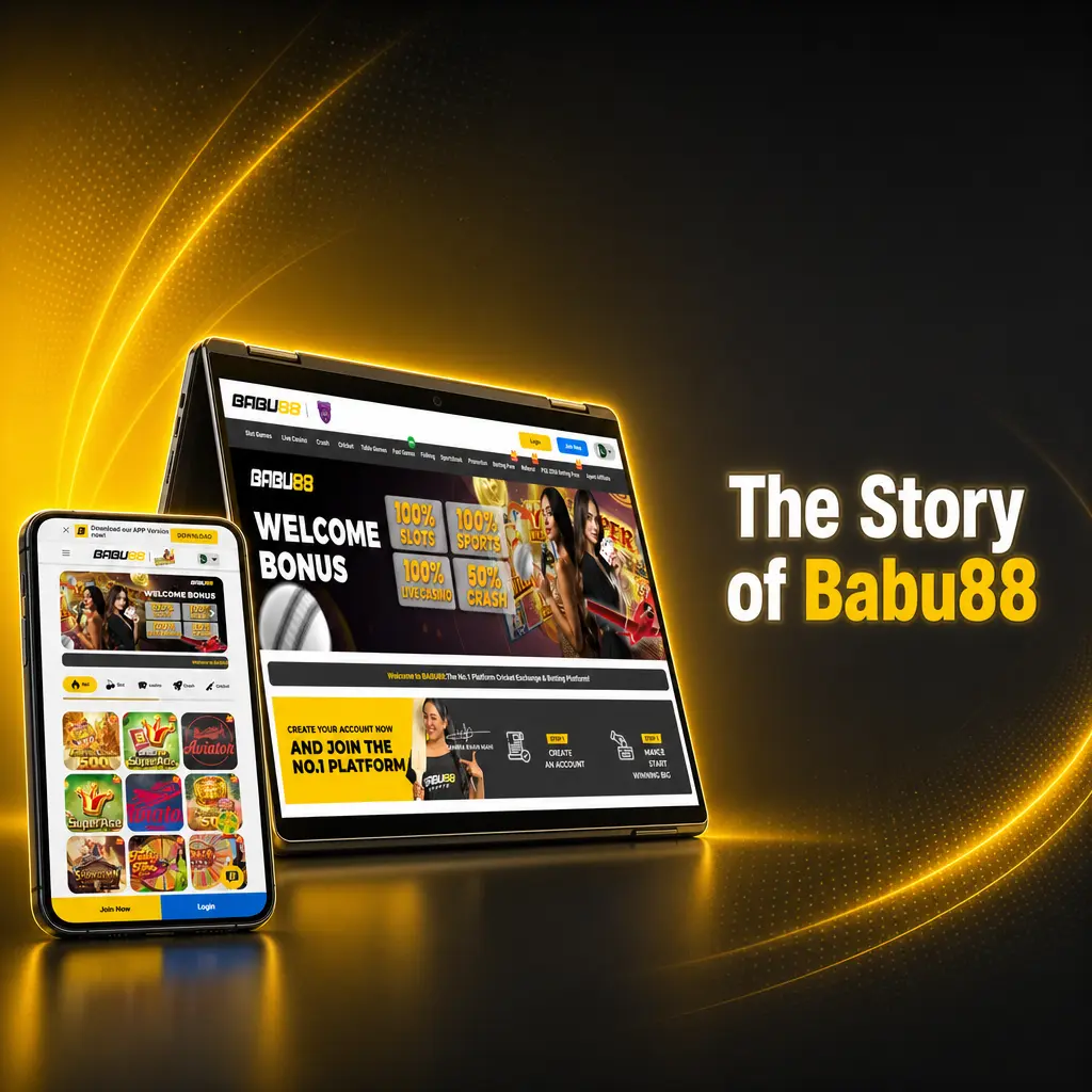 Babu88 online betting platform logo representing a Curacao-licensed sportsbook serving South and Southeast Asian markets